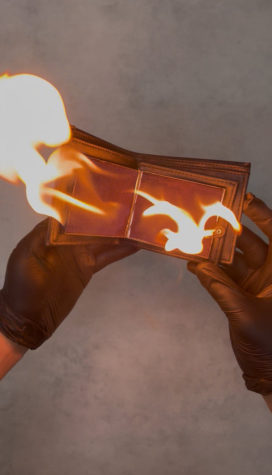 wallet fire